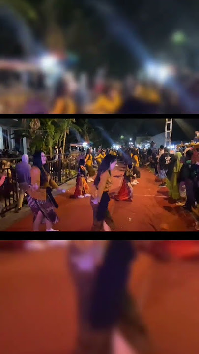 Perform RW 10 di panggung penghormatan Karnaval Kemloko Nglegok Blitar 2025