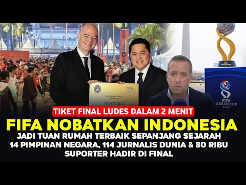5toto x aman788 - Tiket ludes 2 menit❗FIFA Nobatkan Indonesia Tuan Rumah Terbaik!  Jelang Final FIFA Asean Cup 2026