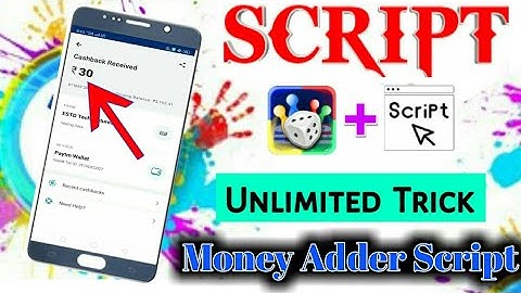 Money Adder Script || Online Script || Free Paytm Cash || New Earning app 2020