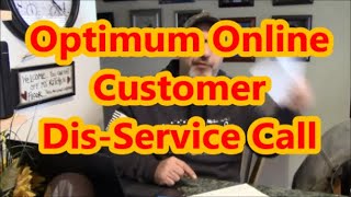 Optimum Online Customer Service Call - Cancelled with Zero balance & they sent a bill anyway