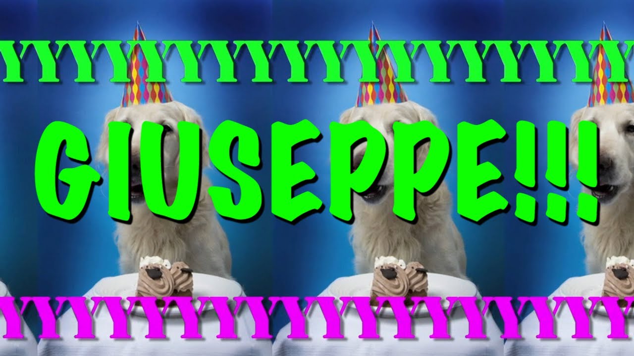 HAPPY BIRTHDAY GIUSEPPE! - EPIC Happy Birthday Song