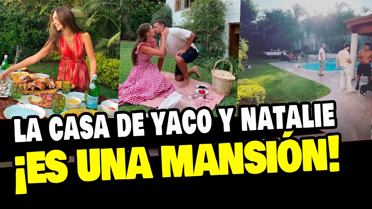 YACO Y NATALIE: ASÍ ES LA MANSIÓN MILLONARIA DE LOS ESPOSOS ¡GRAN CASA!