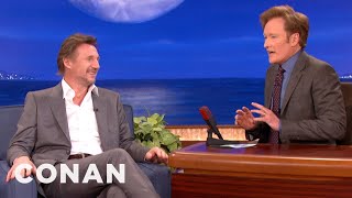 Liam Neeson & Conan Are Pasty Irishmen | CONAN on TBS