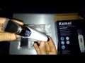Review Kemei KM And Tutorial Video Barber Face Color GOLDEN Review Kemei KM And Tutorial Video Barber Face Color GOLDEN