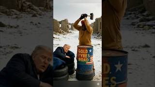 Donald Trump Sleeping While the Ibrahim Traore Mining Gold 😂 Burkina Faso🇧🇫 Comedy in Africa#funny