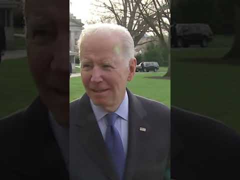 Biden: Chemical warfare in Ukraine is a "real threat"