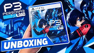 UNBOXING PHYSICAL DISK PERSONA 3 RELOAD JAPANESE VERSION PS 5 - PERSONA 3 RELOAD INDONESIA