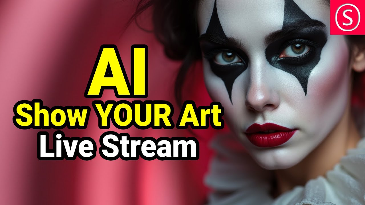 SHOW YOUR ART - AI EXPLORATION  - Live Stream - Join me & Have Fun