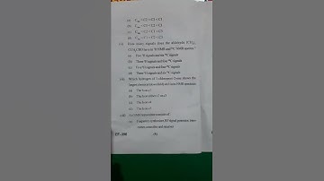 Msc 3rd semester Chemistry 2022 (Application of spectroscopy) paper barktullah university bhopal