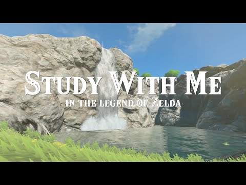 Study With Me In The Legend Of Zelda | Mount Rhoam | 25/5 Pomodoro Timer
