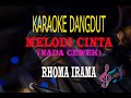 Karaoke Melodi Cinta Nada Cewek - Rhoma Irama (Karaoke Dangdut Tanpa Vocal)