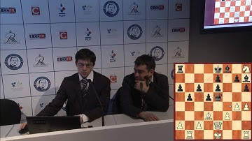 Press-conference with Maxime Vachier-Lagrave