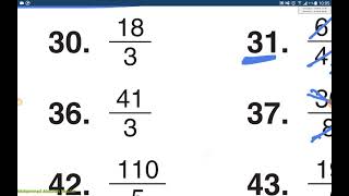 Fractions part 3 Compare and Order Fractions | Grade 6 maths