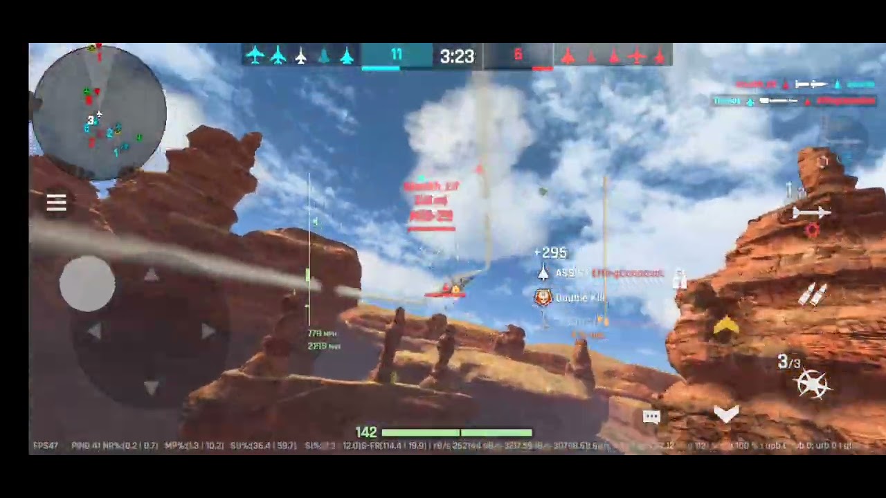 MetalStorm; F-1 Mirage. 11K/1D/2A 😏 