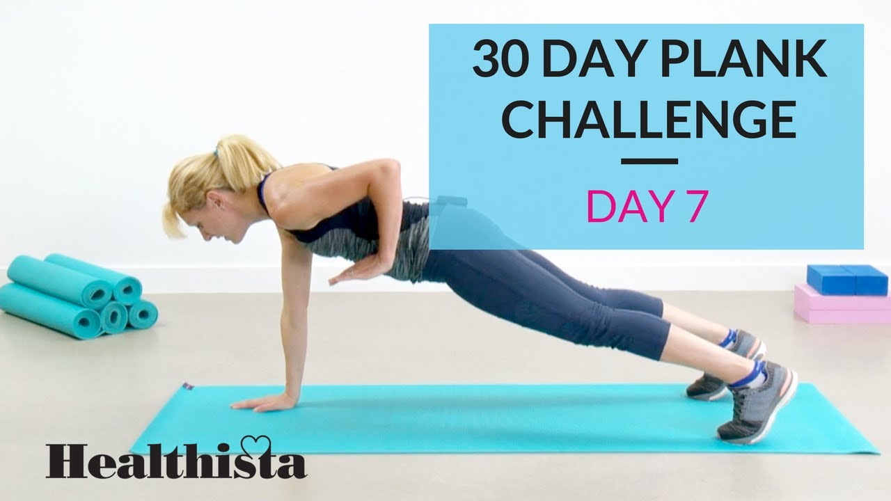 30 Day Plank Challenge | Day 7 - Youtube