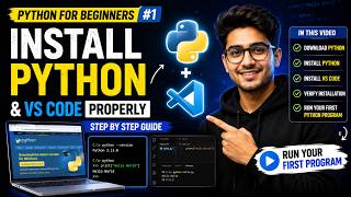 Python Installation Guide for Beginners | Setup Python & VS Code_Code With JS