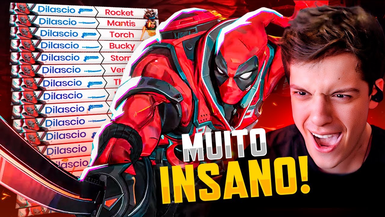 DEADPOOL CHEGOU QUEBRANDO TUDO NO MARVEL RIVALS