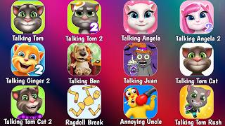 Talking Tom,Annoying Teacher,My Angela,Talking Ginger 2,Tom Gold Run,My Tom,My Tom 2,Talking Pierre screenshot 4