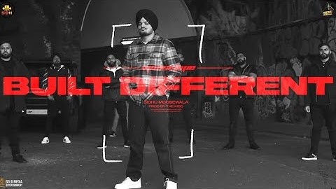 BUILT DIFFERENT (Official Audio) Sidhu Moose Wala | The Kidd | Moosetape