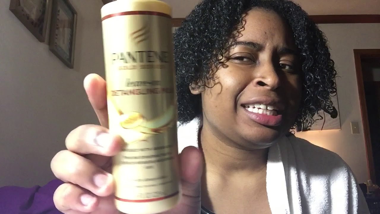 Pantene Gold Series LeaveOn Detangling Milk Review YouTube