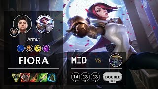 Fiora Mid vs Nasus - EUW Challenger Patch 10.3