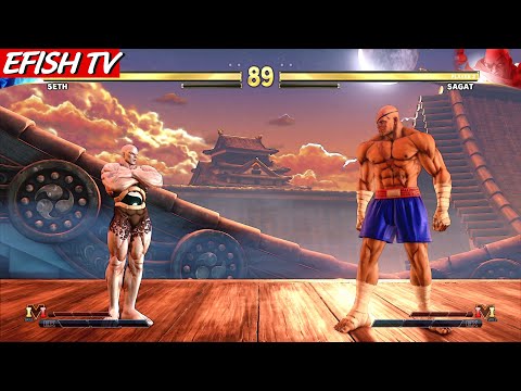LEVEL 8 Seth VS Sagat STREET FIGHTER V BATTLE MATCH