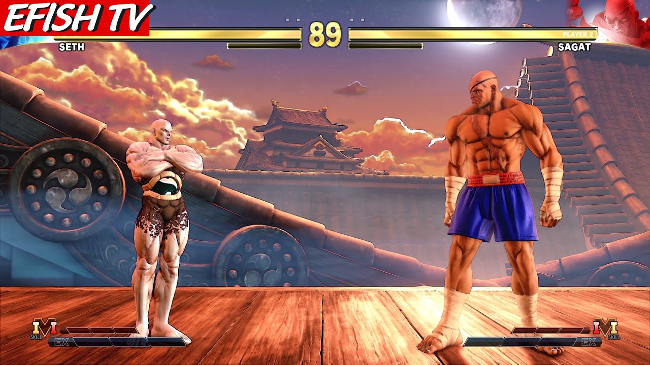 LEVEL 8 Seth VS Sagat STREET FIGHTER V BATTLE MATCH