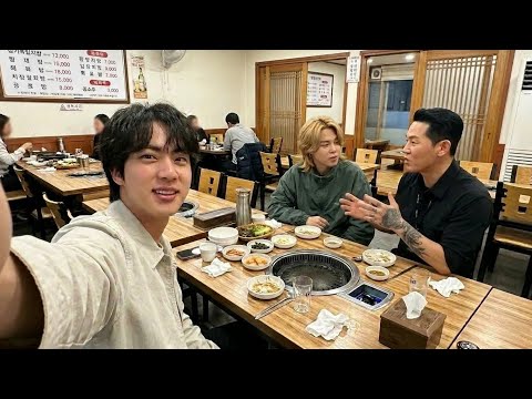 ジミン＆ジンがレストランで目撃🍴 地元民がドローンショーに夢中💛 ジムトーバー