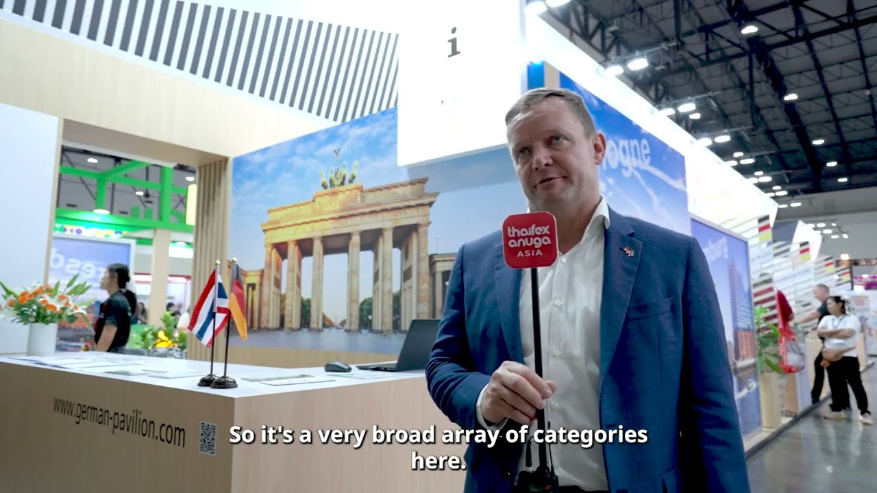 German Pavilion | THAIFEX – Anuga Asia 2024 testimonial