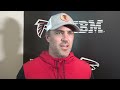 Zac Robinson, T.J. Yates, Kevin Koger & other offensive coaches speak with media | Atlanta Falcons