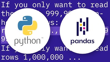 Python Pandas: How to read only first n rows of CSV files in?
