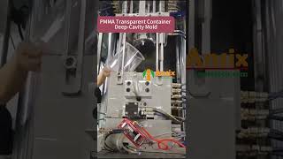#PMMA Transparent Container Deep Cavity Mold #ansix #ansixtech #pmma container deep cavity moulds