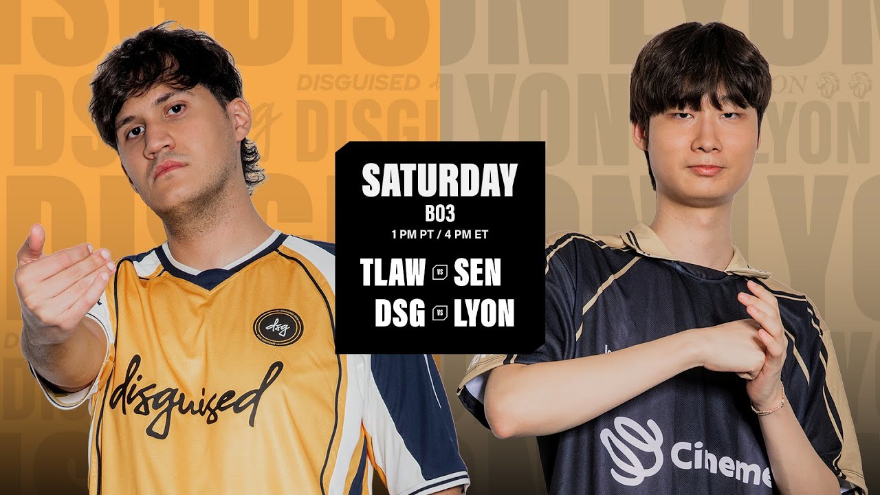 LCS Week 3 | LYON vs DSG | Swiss Round 3