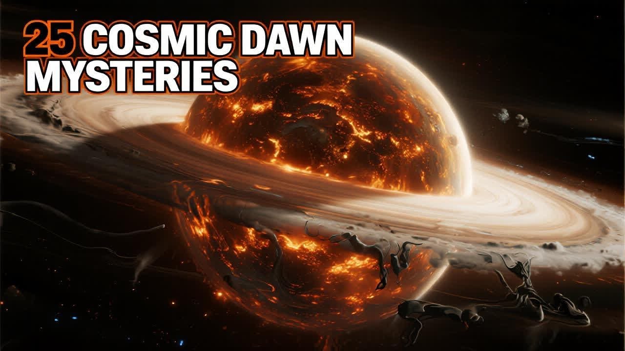 25 Mysteries of the Cosmic Dawn Era - James Webbs Puzzling Discoveries