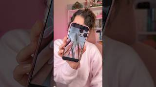 DOING HAILEY BIEBER NAILS (aka chrome nails🫶🏻🍩✨) #youtubeshorts #shorts #haileybieber