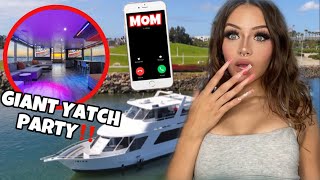 SNEAKING OUT AT 4AM TO A LA YATCH PARTY!! **WHILE GROUNDED**