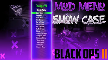 | PS3/BO2/GSC | Escape v4 | Mod Menu | Download |