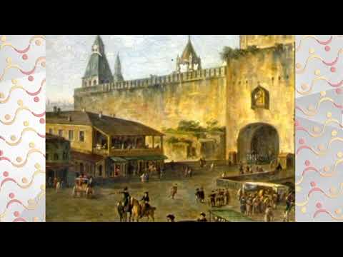 Третьяковская галерея.  Красная площадь в Москве.  Фёдор Алексеев