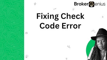 How to Fix ‘Check Code’ Errors in Broker Genius  Assigning HS Codes Manually