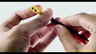XT60 XT30 Battery Connector Male/Female Cable Dual Extension Y Splitter 3-Way Silicone Wire for Xia