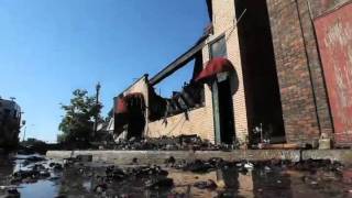 Drouillard Road fire levels former bar