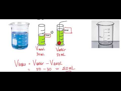 Video: Mengapa gelas kimia tidak digunakan untuk mengukur volume?