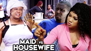 MAID VS HOUSE WIFE SEASON 9&10  -NEW MOVIE UJU OKOLI & QUEENETH HILBETH 2021 LATEST NIGERIAN MOVIE