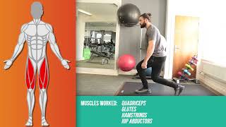 How To Do Crossover Reverse Lunge | Exercise Demo