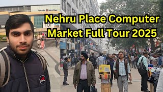 Nehru Place Delhi Computer Laptop And Electronics Market Full Tour 2025 || Nehru Place Vlog Part - 1