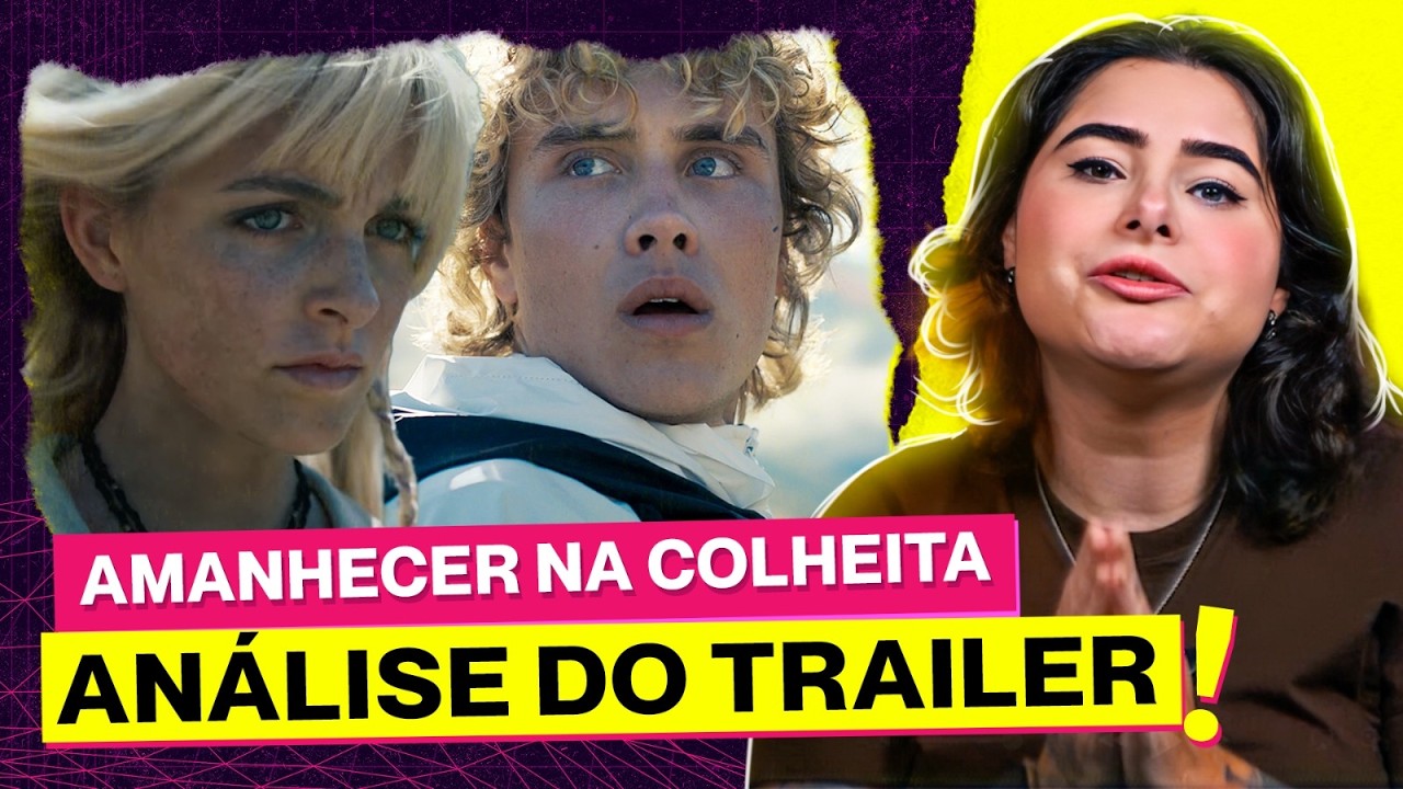 A MAIOR ADAPTAÇÃO DE TODOS OS TEMPOS! Amanhecer na Colheita - Análise do Trailer | Alice Aquino