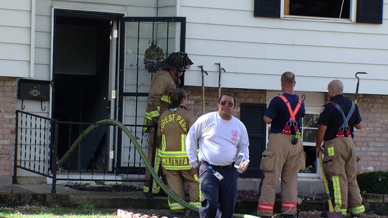Resident escapes house fire in Forest Park YouTube