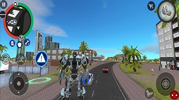 Robot Car Game By Naxeex City Simulator police killing #5 Android Gameplay