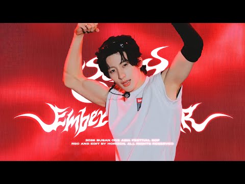 [4K] 250628 라이즈 앤톤 직캠 RIIZE ANTON FOCUS FANCAM - 잉걸 (Ember to Solar) @부산원아시아페스티벌