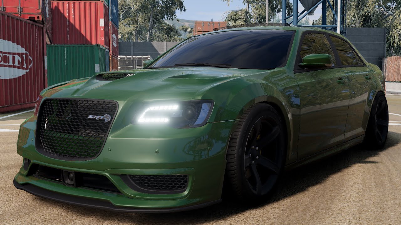 Pushing The Limits On A Chrysler 300 Hellcat Striker In BeamNG.Drive ...